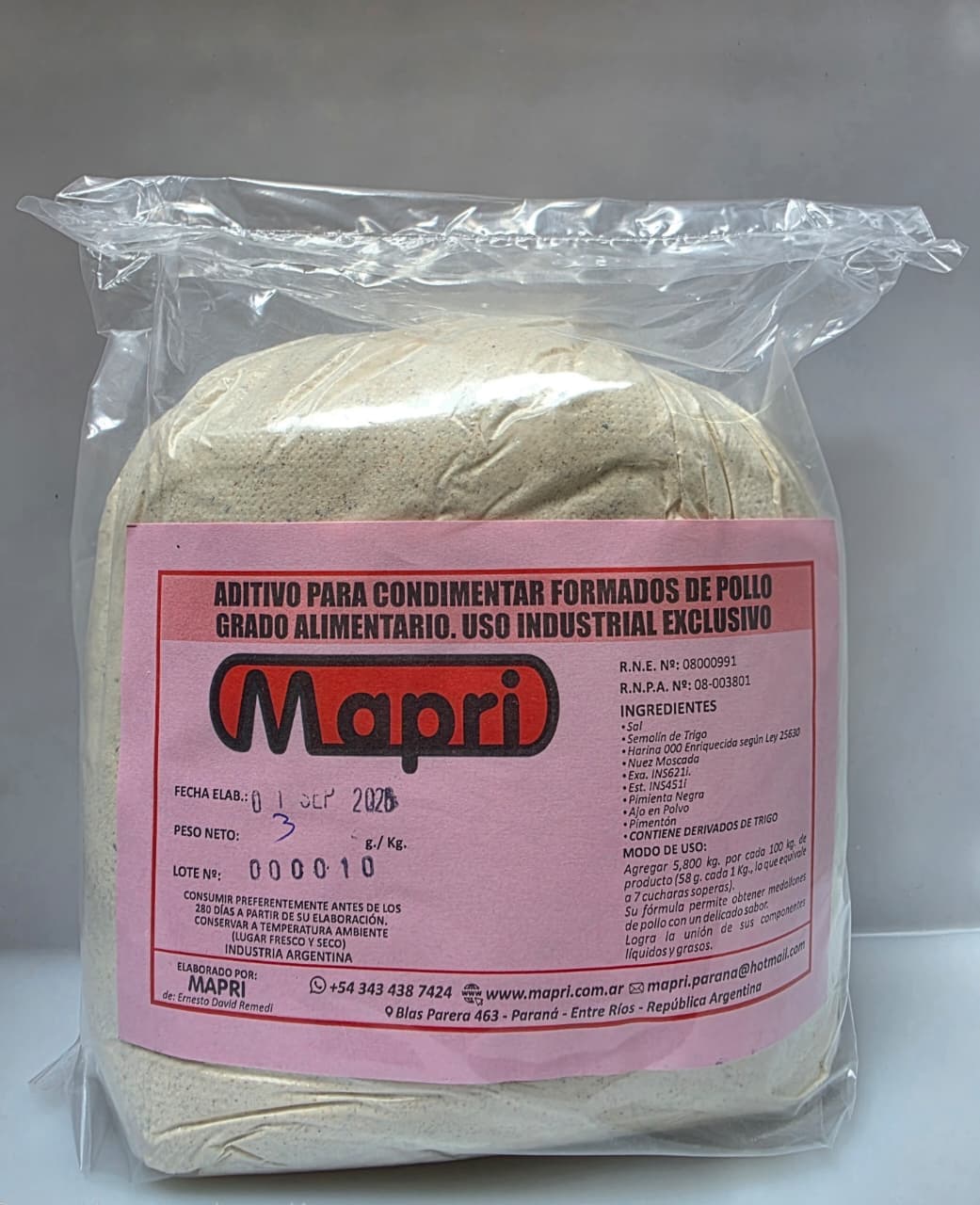 Integral Chorizo de Pollo